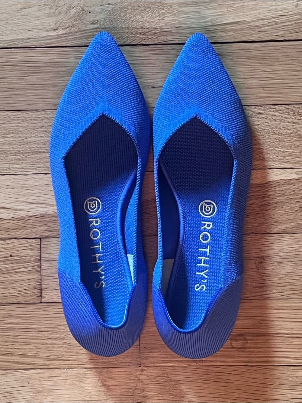 Rothy's Blue The Point Flat - Picture 3 of 14